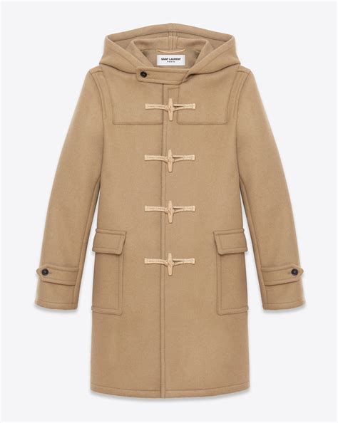 ysl duffle coat|Duffle coat in wool .